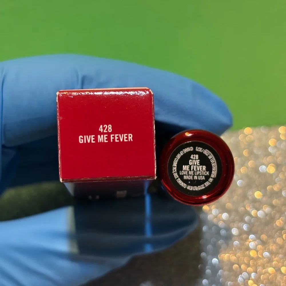 BNIB! MAC Love Me Lipstick in Give Me Fever 428 🥵💄